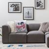 Pinguin Kuschel-Quadrat Kissenbezug Polyester Leinen Samt Muster Reißverschluss Dekor Kissenhülle Sofasitzkissenbezug 18"