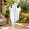Halloween Party Supplies for Outside Hanging Ghost Swing Decor with String Lights, Glowing Floating Decorative 8 Lighting Modes Ornament Yard