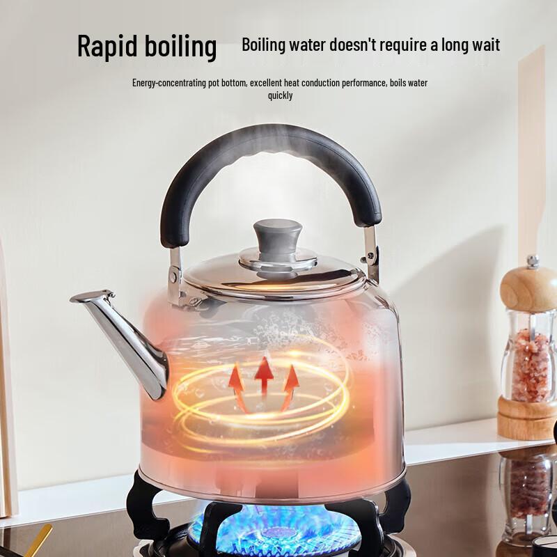 Supor Whistling Stainless Steel Kettle