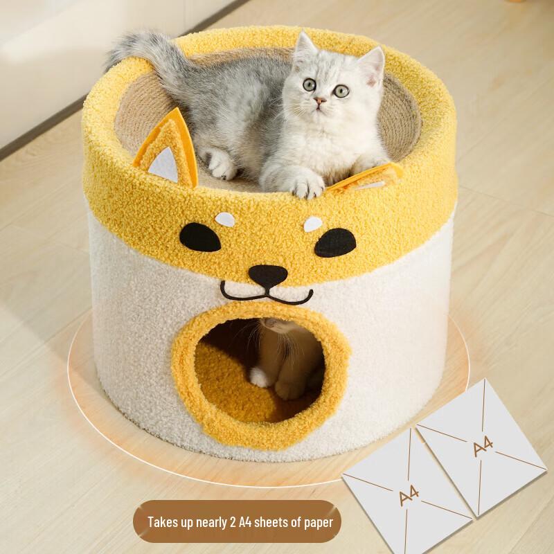 Meow Fairy Little Yellow Duck Sisal Cat Scratcher