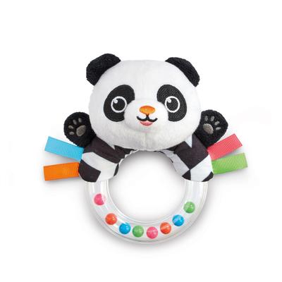 Early Learning Center Squeeze and Shake Sensory Rattle, Panda Baby Toy, Baby Rattle, Baby Toy, Baby Gift, 200846, Authentic