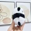 1Pcs Cute Stuffed Panda Keychain Cute Panda Keychain Soft Touch Plush Key Ring Bag Pendant Interior Accessories for Bag Pendant