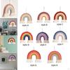Macrame Decor for Bedroom Nursery Kids Rooms Colorful Tapestry Rope Woven Tassel Wall Hanging Toys