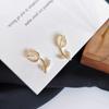 Light Luxury Romantic Tulip Flower Necklace For Women Exquisite Zircon Rose Flowers  Clavicle Chain Choker Party Charm Jewelry