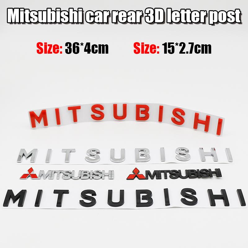 3D ABS Naklejka z emblematem na maskę samochodu Mitsubishi do ASX Lancer 10 9 Outlander Pajero Sport L200 Space Star Xpander Wodoodporny