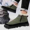 Super Warm Winter Cotton Shoes Casual Ankle Boots For Men Snow Boots