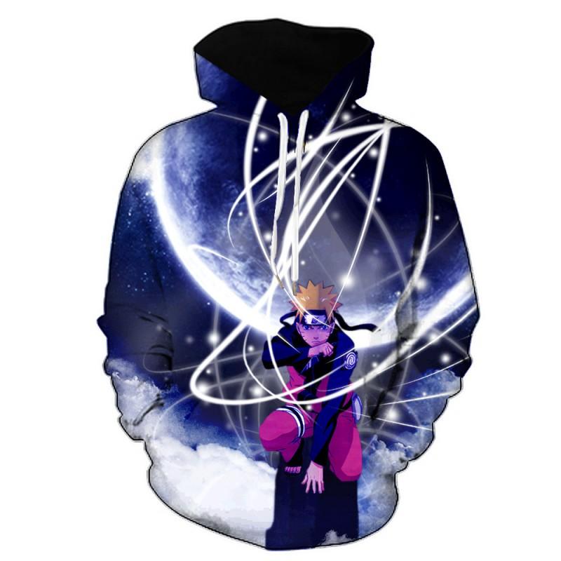 Naruto Kakashi Hoodie Men Women 3D Printed Unisex Long Sleeve Casual Sweatshirt Loose Fit Winter