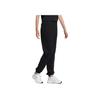 Adidas Originals Trefoil FW22 Solid Color Print Logo Joggers with Elastic Cuffs Women Bottoms Black IC8133