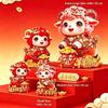 2027 Year Of The Goat Spring Festival Door Stickers Cartoon Pattern Bright Festive Colors For Home Lunar New Year Decoration