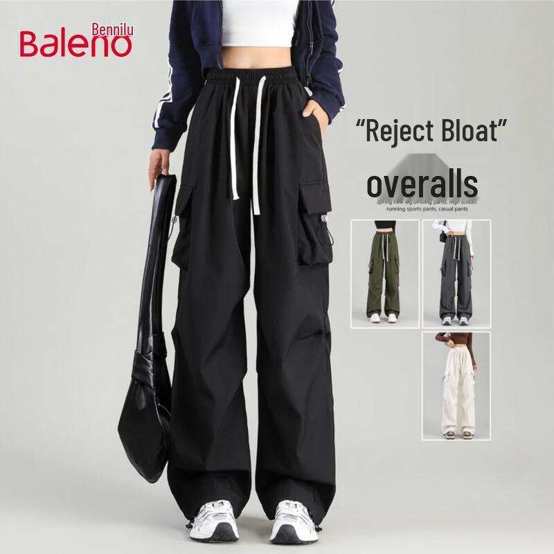 Baleno Women s Versatile Loose Cargo Pants XL