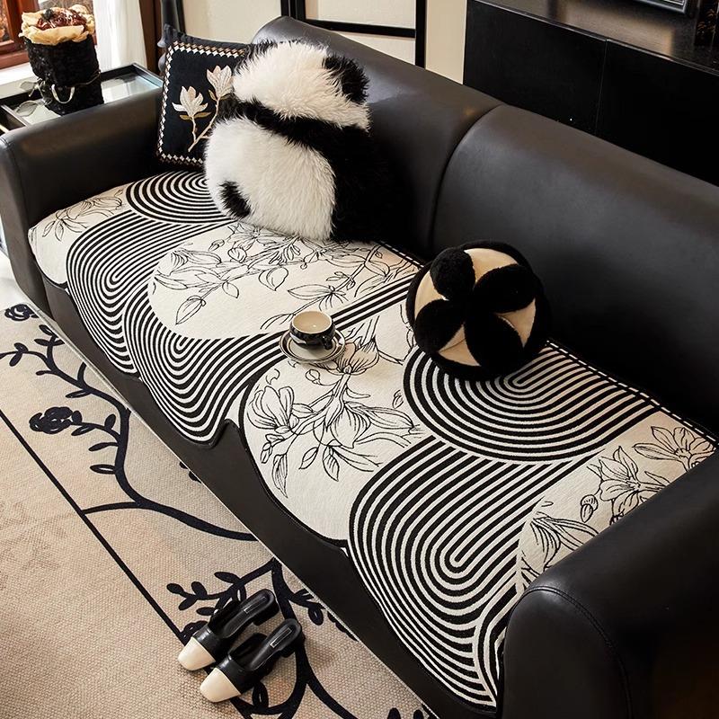 Irregular Special-Shaped Sofa Cushion, Universal In All Seasons, Non-Slip And Dirt-Resistant Seat Cushion Ins Wind New Straight-Row Sofa Cover