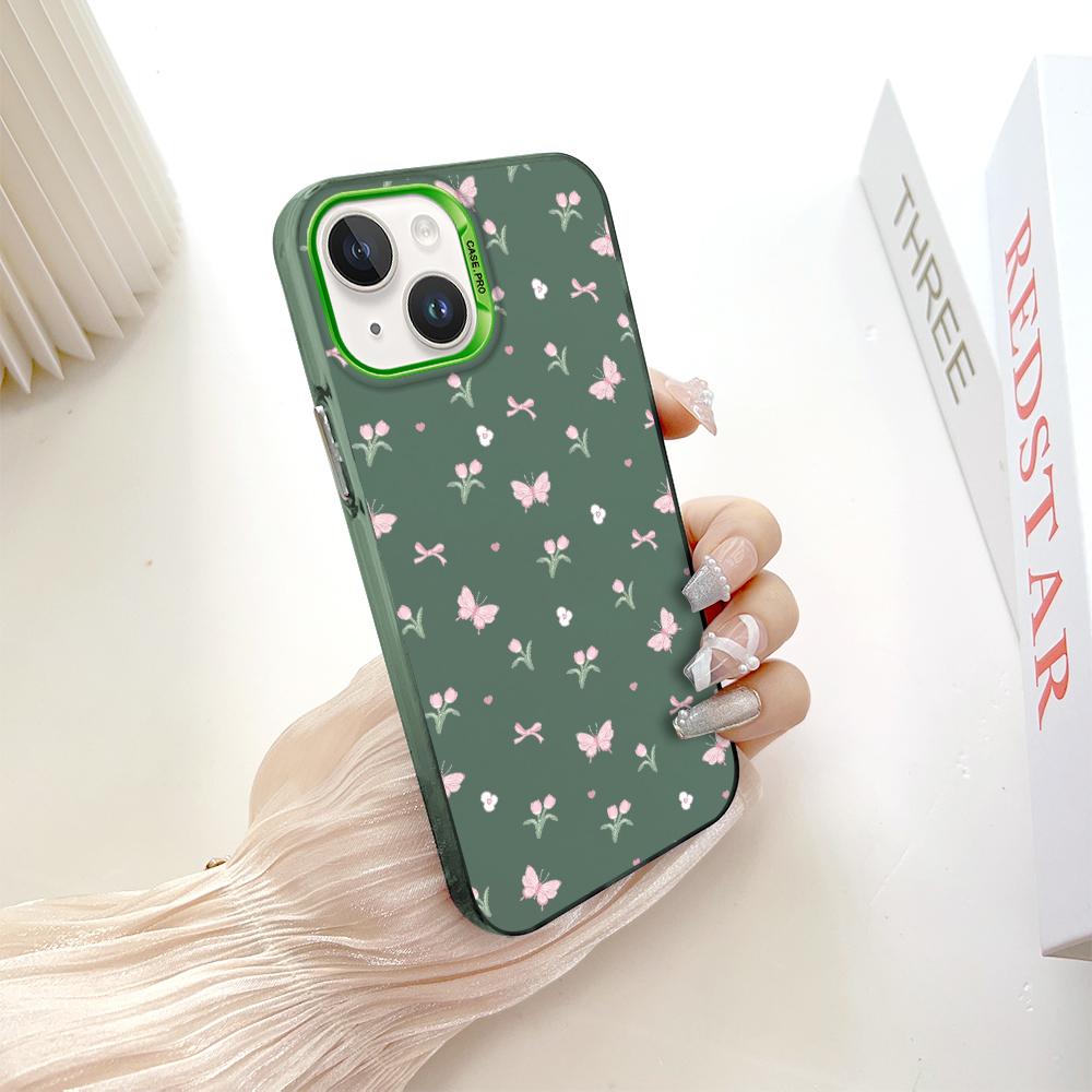 Fashion Colorful Sliver Double Sided Phone Shell Soft Edge Hard Case Full Cover Shockproof Phone Casing for Samsung A16 A55 Xiaomi Redmi 14C Poco C75