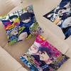 Anime BLUE LOCK Isagi Yoichi Pillow Anime Pillow Sofa Bed Head Pillow Cover Cushion Cover 45x45 Cm Fashion