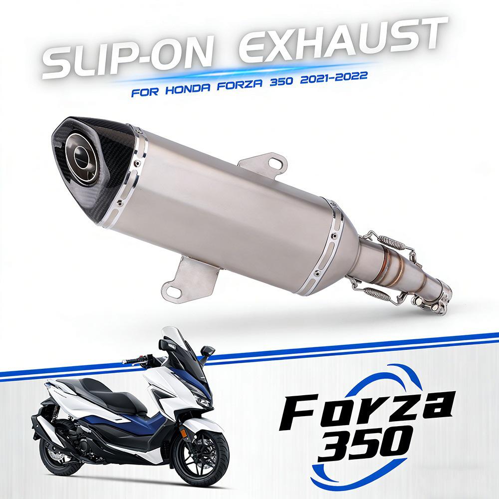 Forza350-Compatible Modified Motorcycle Exhaust Tailpipe