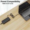 180W GaN Charger for Dell Precision 7680 7670 7770 7780,Dell G7 7588 7590 7790 DA180PM210 LA180PM210 HA180PM210 Gaming Laptop Adapter