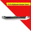 Highlander 12-14 Front & Rear Bumper Guard Decorative Bars