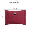 YAMHS1 Car Seat Back Multifunctional Tissue Box Interior Storage Tissue Bag For Bmw M E46 E90 F20 E39 E91 E87 E60 E93 F10 X3 X1 E83 E61