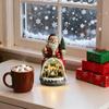 Glowing Gingerbread House With Lights - Animated Christmas Decoration For Indoor Festive Display