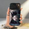 S-Shizuku H-Hunter M-Murasaki Phone Case For iPhone17,16,15,14,13,12,11,Pro,MAX Gray Matte Silicone Black Cover
