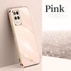 Luxury Plating Gold Frame Phone Case On For Oppo Realme 8 Pro 4g Realme8 8pro Soft Silicone Tpu Back Cover