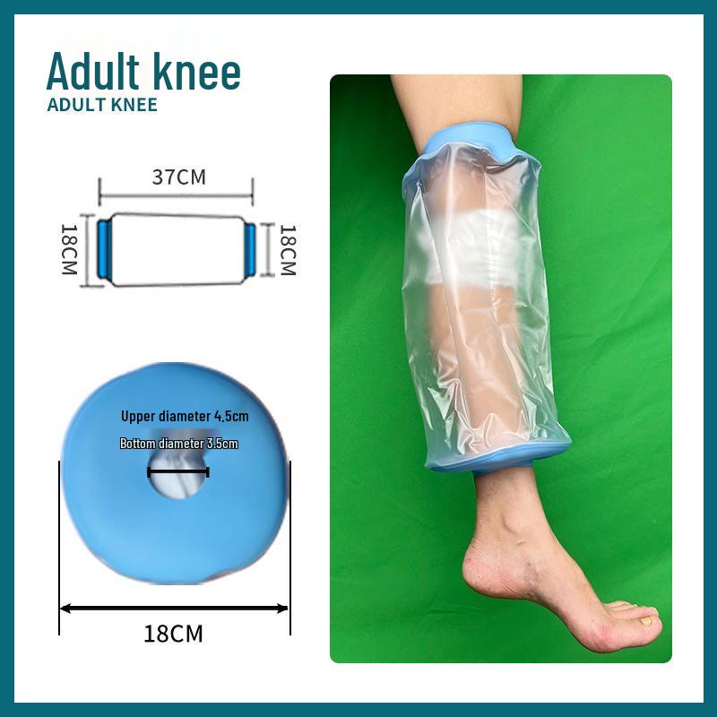 Copricast impermeabile per gamba e piede da 70 cm - Protezione per il bagno post-operatorio