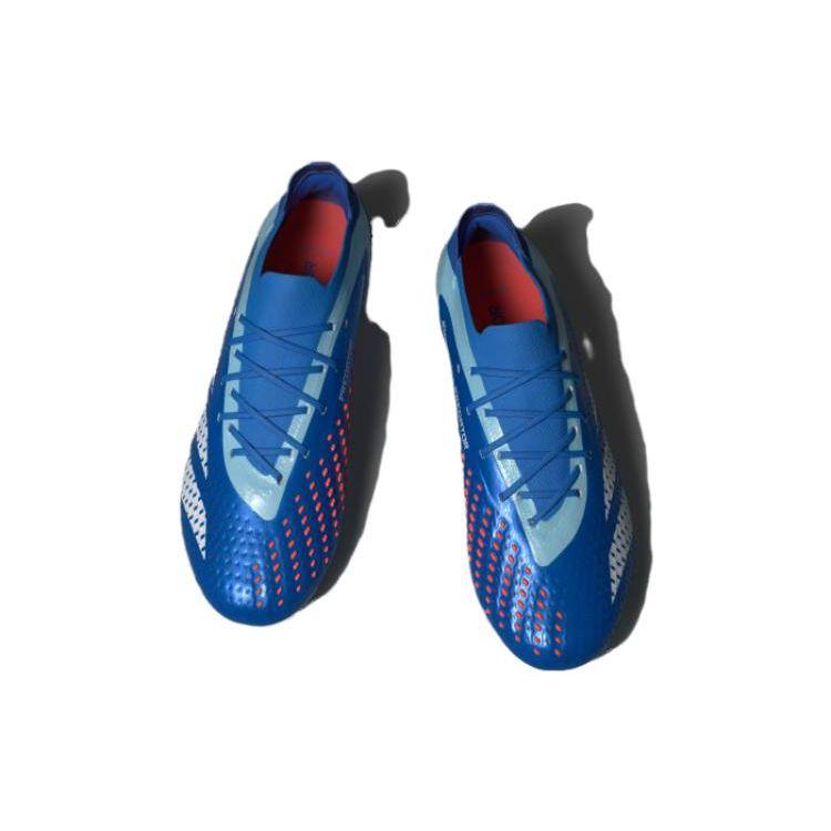 adidas Predator Accuracy.1 Low FG Pacote Marinerush Tênis Unissex Azul Azul-Royal Brilhante Branco-Nuvem GZ0031
