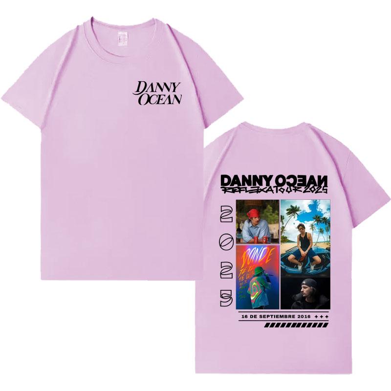 Rapper Danny Ocean Album Merch Tshirt Mens Fashion High Quality Casual Clothes Oversized Aesthetic Cozy Short Sleeve Teenagers