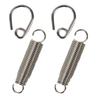 2Pcs Drum Pedal Springs Tensioner Steel Drum Foot Pedal Spring Replacement Drum Extension Spring Easy To Install