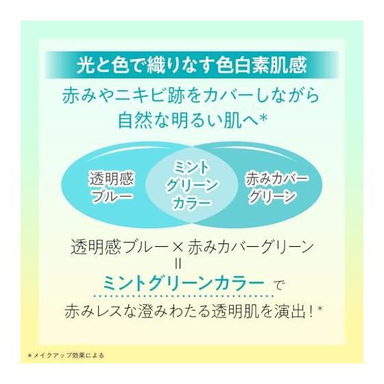 SKIN AQUA Tone Up UV Essence Mint Green 80g (Improved Transparency Color Control UV Sunscreen SPF50+ PA++++ Makeup Base)