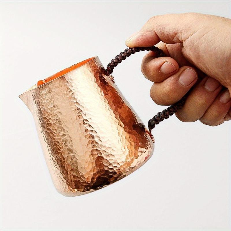 Red Copper Teapot Chinese Tea Ceremony Handmade Teapot Pure Tea Kung Fu Tea Retro Tea Kettle Teaware