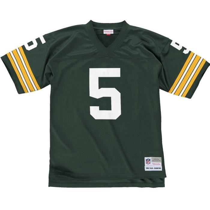 Maillot NFL Legacy - Green Bay Packers - Paul Hornung - 100% Polyester - Sportswear - Homme