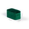 Velvet Jewelry Box Elegant Jewel Case Portable Organizer Case
