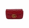 [Pre-Owned] GG Marmont Vintage Metal Logo Quilted Leather Mini Shoulder Bag - Very Good #1F63X5D