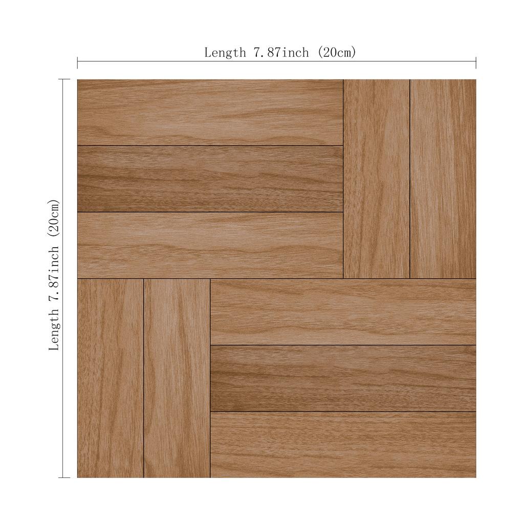 10PCS Anti-skid Floor Sticker Renter Friendly Wall & Floor tiles Peel & Stick Vinyl Floor Stickers DIY For Bathroom Renovation