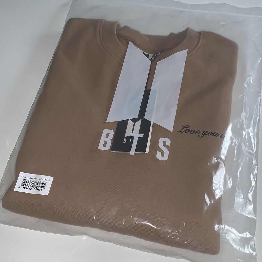 [USED] Sold Out BTS POPUP FAKELOVE Sweatshirt
