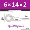 Extra Thick Galvanized Iron Flat Washer, Round, M3-M62