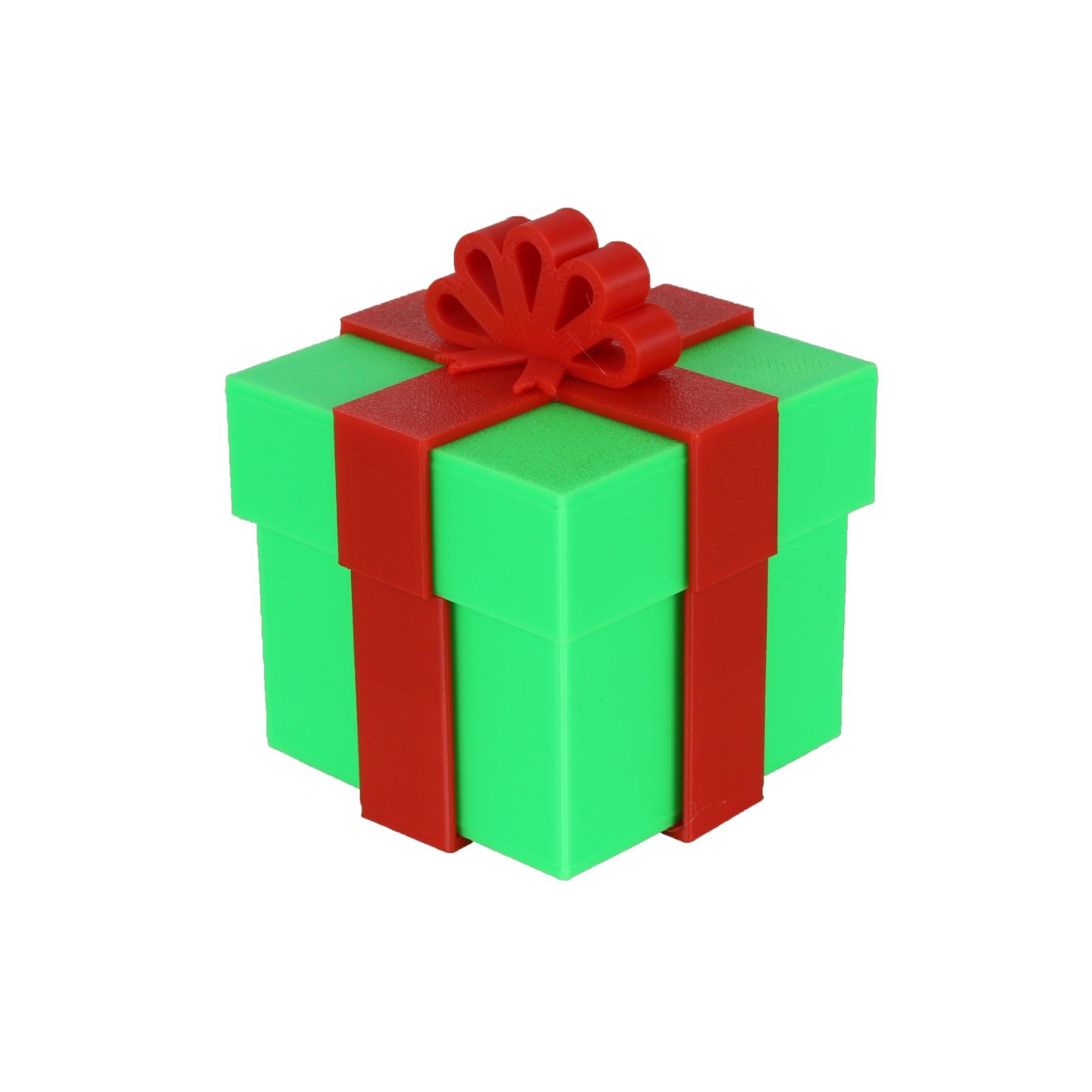 

3D-печатная подарочная коробка на день рождения для подружки невесты, свадьбы, рождественской вечеринки One Size зелёный