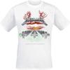 Koszulka Metallica Master Of Puppets Logo Zespołu Oficjalna Męska Biała Rozmiar XL