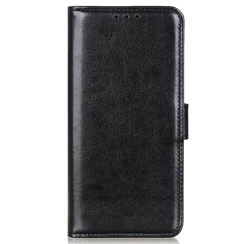 For Samsung Galaxy S25+/S24+ Case Crazy Horse Texture Phone Cover PU Leather Wallet Magnetic Shell