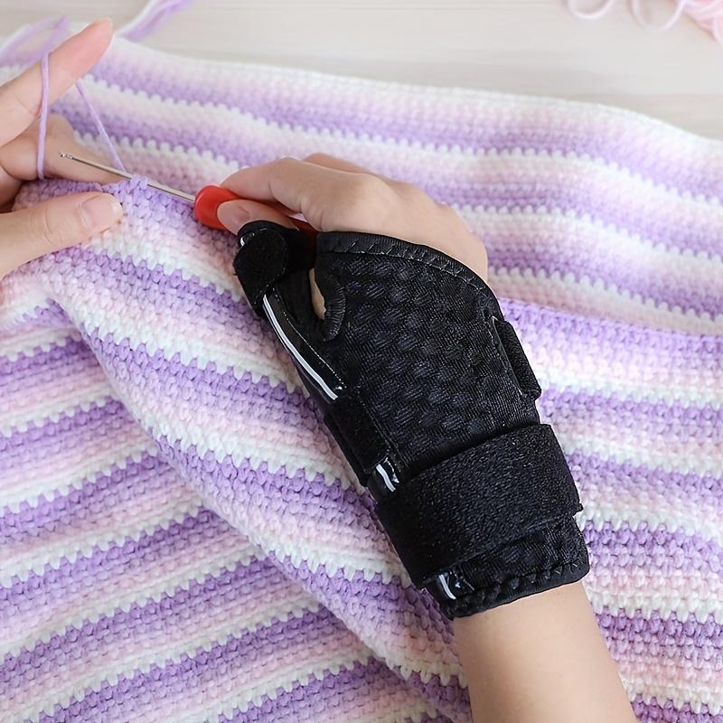 2 Stück Verstellbare Handgelenk- und Daumenstützbandagen - Ergonomische Handgelenkbandage mit Klettverschluss, Rechts-/Linkshänder-Anwendung, für Hand-/Handgelenkstabilität