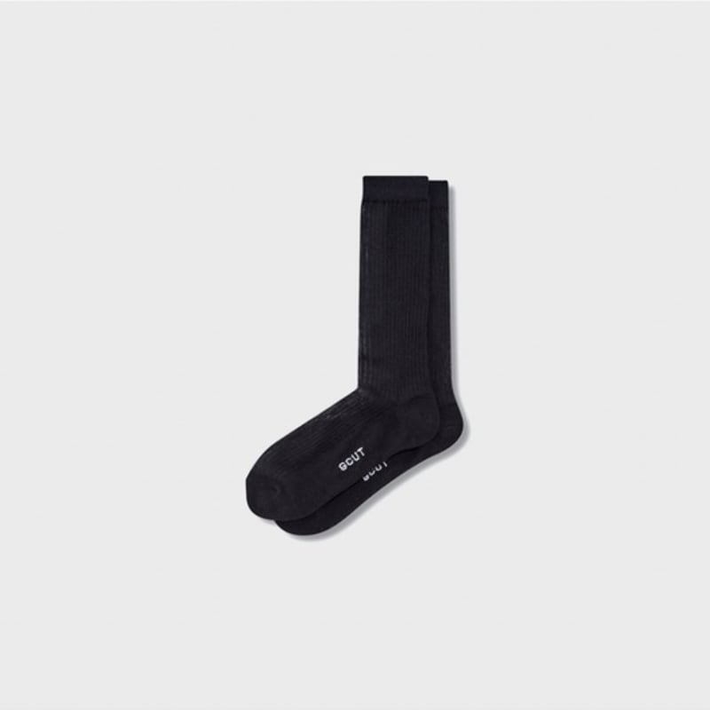GCUT Logo Gold Socks_Black 7215284401