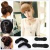 2 Stücke Magischer Schwamm Clip Schaum Donut Haar Styling Brötchen Lockenwickler Werkzeug Maker Ring Twist
