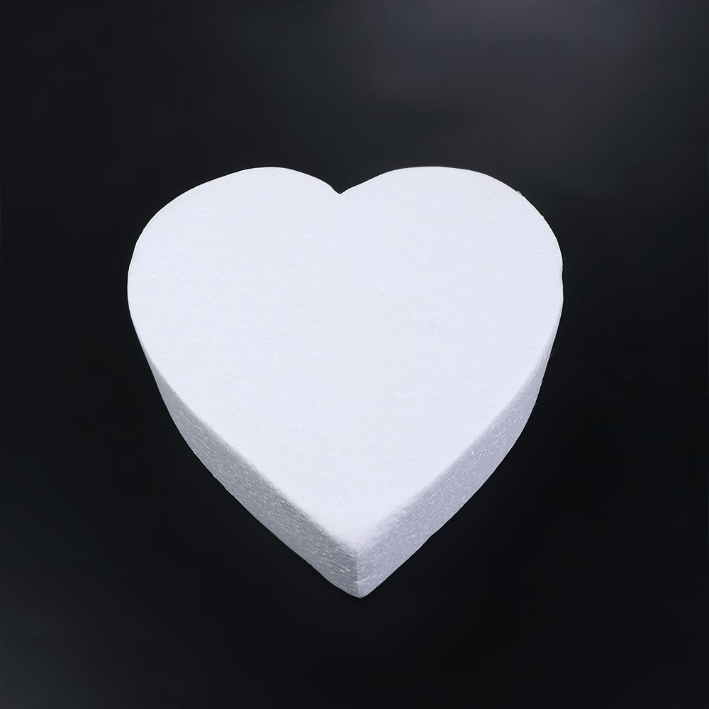 Kitchen Accessories Heart Shaped Dummy Cake Model DIY Model Cake Foam Mould Practice Model
