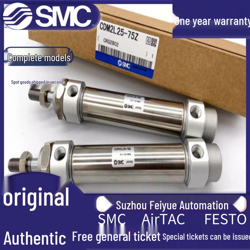SMC CDM2B Mini Cylinder Series (25-300 Z)