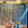 Laser Rain Tassel Ribbons for Party, Festival, or Wedding Stage Decoration