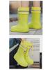 Women's 2024 Fashionable Waterproof Rain Boots – Non-Slip, Comfortable & Durable for Camping