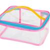 Blancblack Color Pop Vivid Square Transparent Multi Use Water Play Pouch