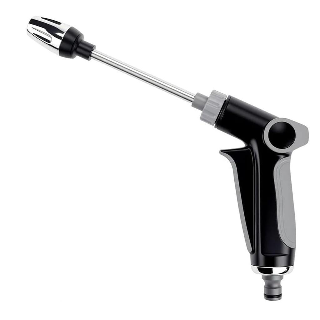 Garden Hose Nozzle Fits 3/4in Expandable Hose Leakproof Hose Sprayer for Car Washing Garden Watering Patio Cleaning