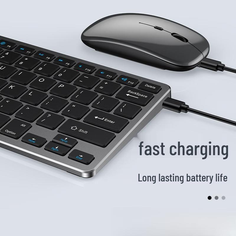 OLOEY 2.4G+Bluetooth Tri-Mode Keyboard & Mouse Combo