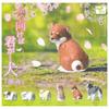 Yell Turning Dog x Complete Set of 6 Types Gacha Gacha Capsule Toy Around, You're There... "Ayumi" -